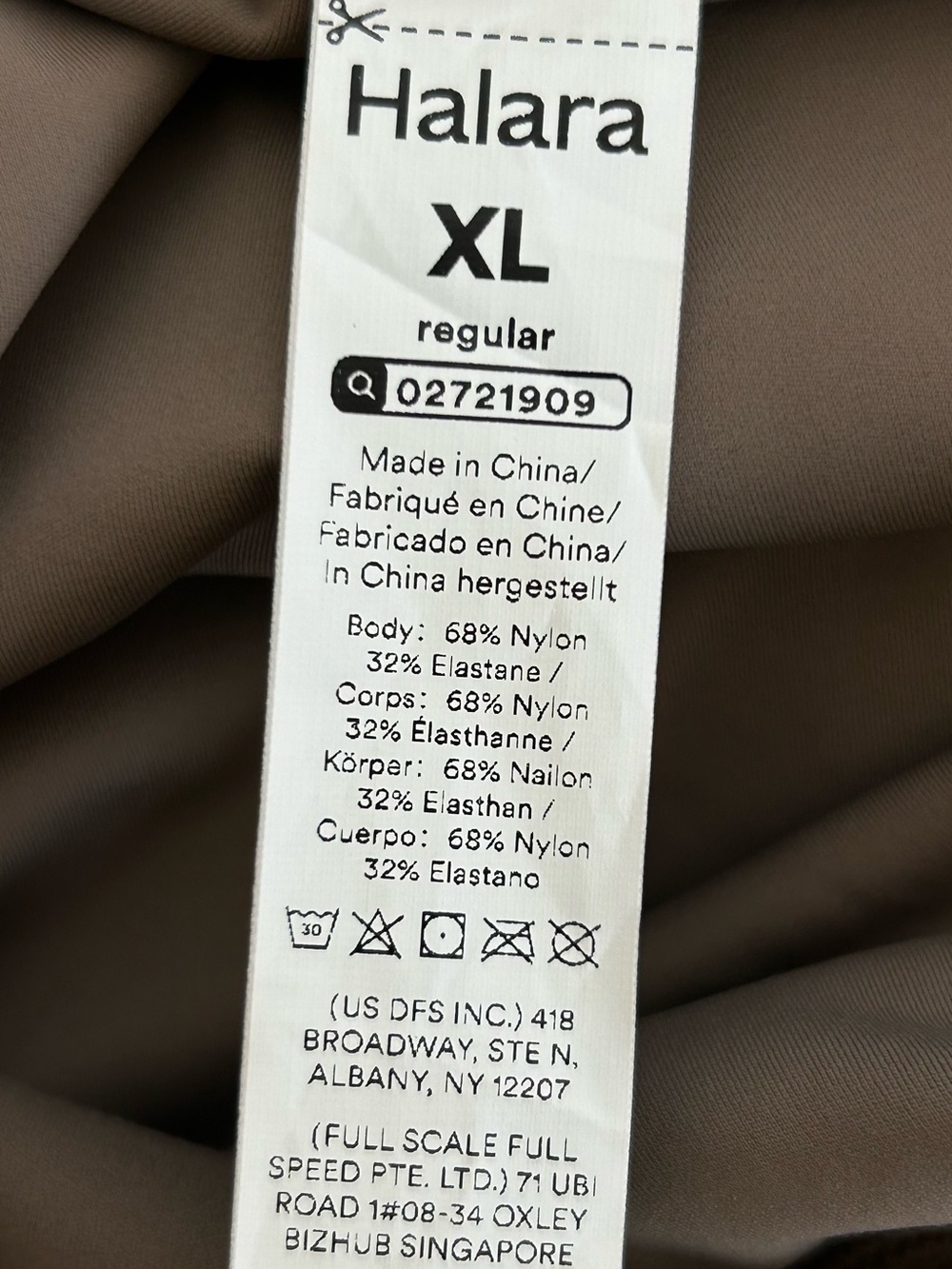 HALARA FOLD OVER WIDE LEG FLAIR PANTS - Picture 5 of 5